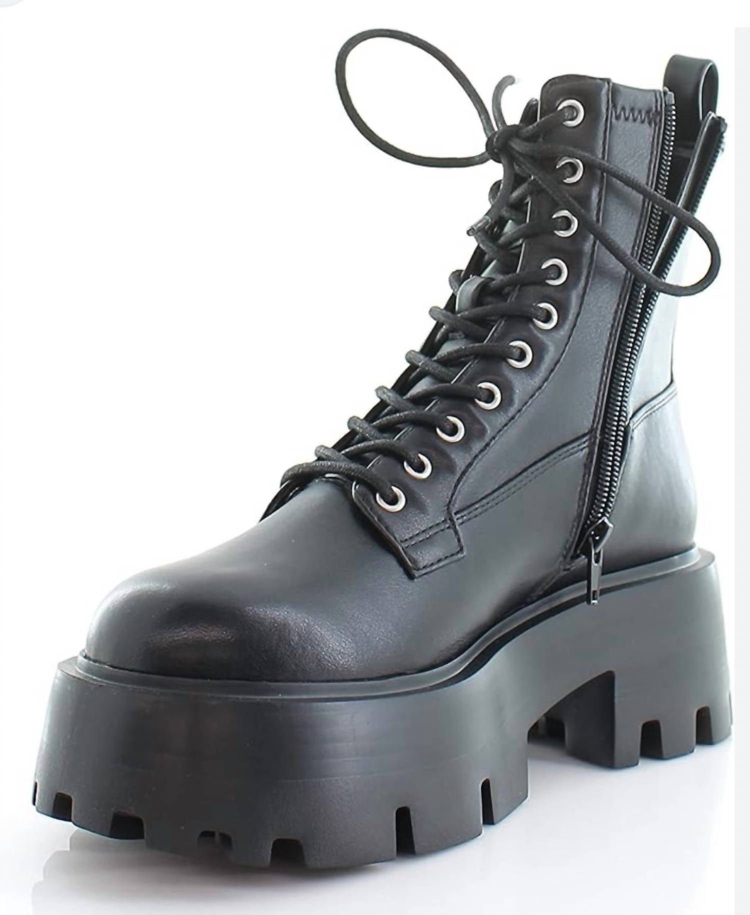 47165b93-70f8-4972-bb8f-e1cb109d46d7-upscale_15k-1500x1500-70 Steve Madden - Women's Maddox Platform Block Heel Combat Boot - Image 1