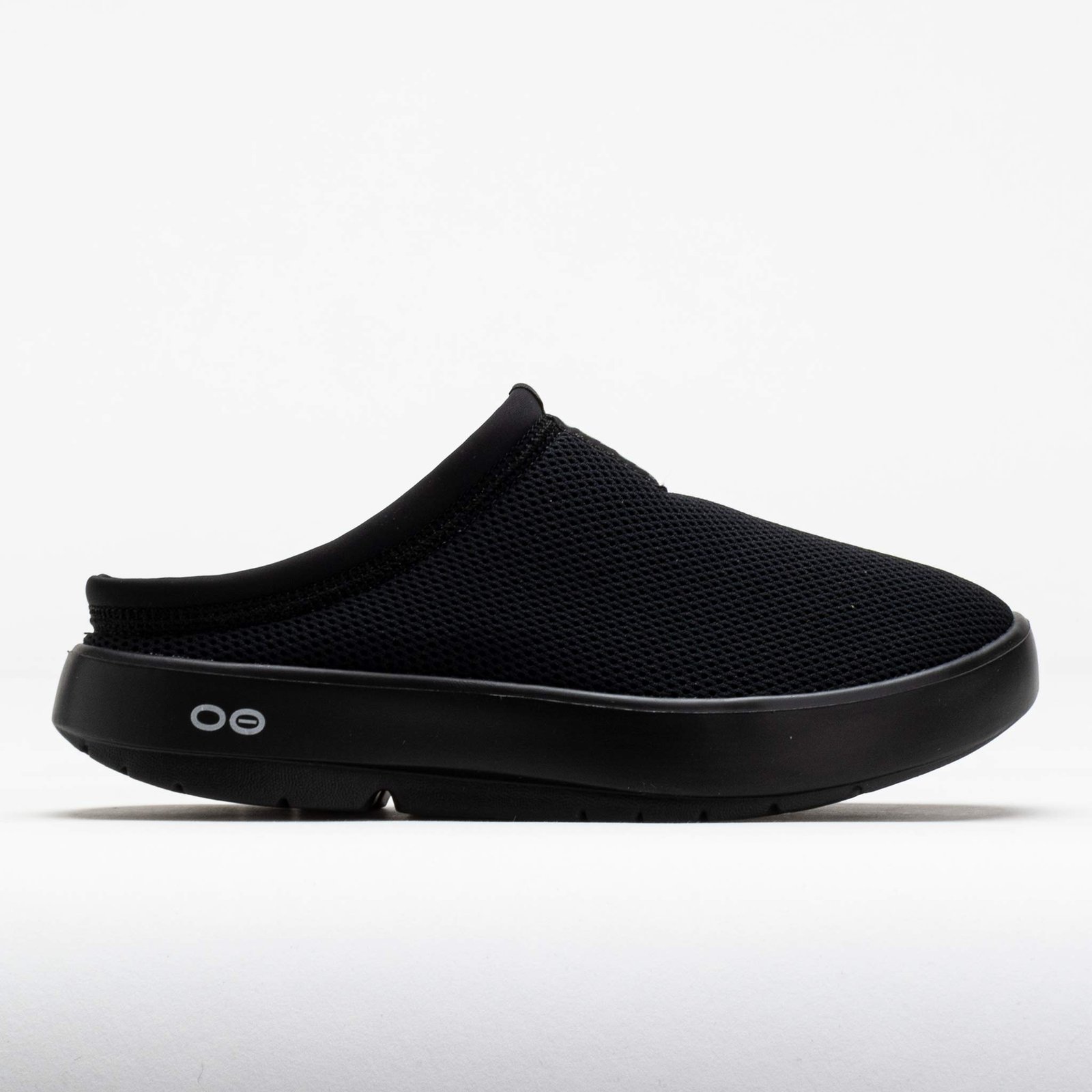 631589_3 OOFOS OOcoozie Sport Mule Mens Black - Image 1